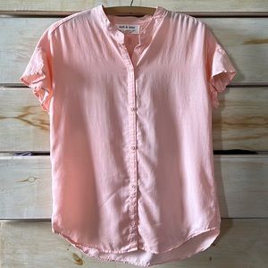Cloth & Stone short sleeve blouse, size S